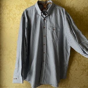 NWOT Brooks Brothers 346 Blue & White Gingham Dress Shirt